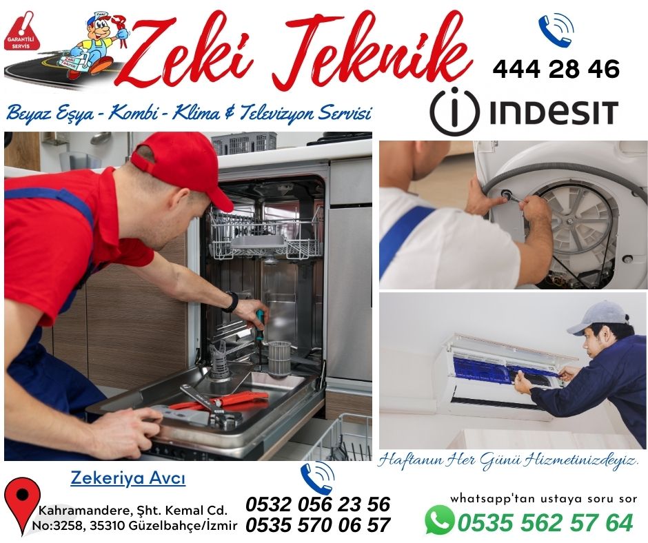 Güzelbahçe İndesit Beyaz Eşya Servisi