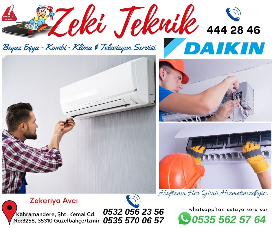 Güzelbahçe Daikin Klima Servisi