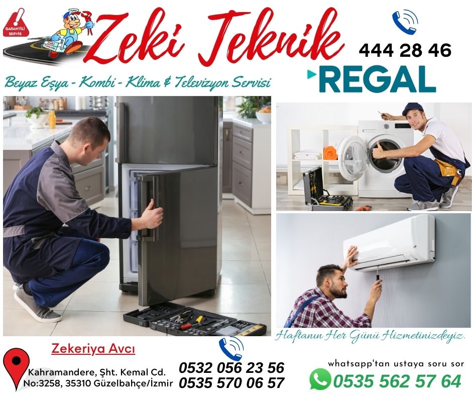 güzelbahçe regal beyaz eşya servisi